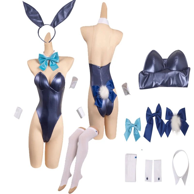 

Asuma Toki Cosplay Costume Anime Game Blue Archive Bunny Girl Sexy Kawaii Women Roleplay Fantasia Halloween Party Disguise Cloth