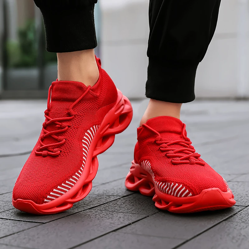 Новинка мужская обувь дышащие кроссовки для бега на открытом воздухе Женская