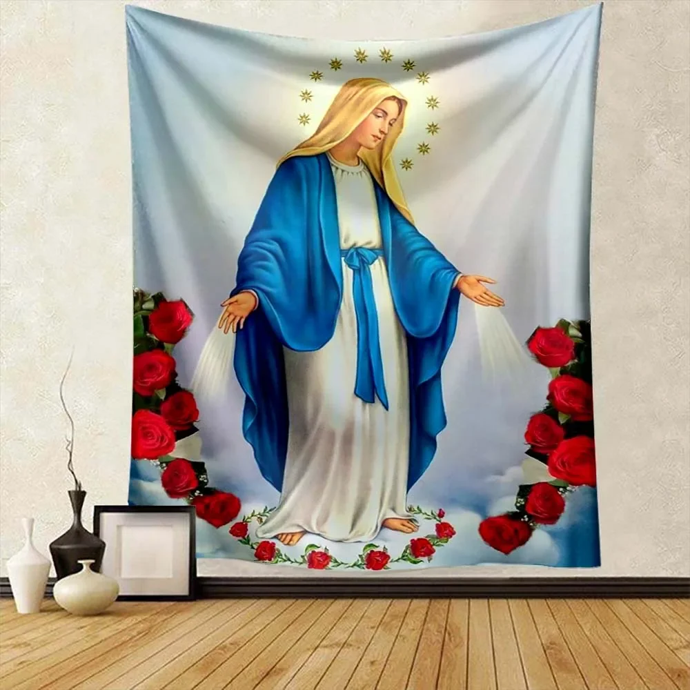 Кроватка матери христианской веры для спальни настенная квартира подвесная