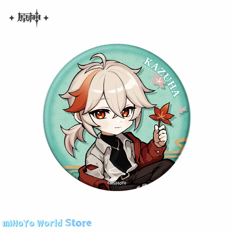 MiHoYo официальный подлинный Genshin Impact Подлинная тематическая серия Yae Miko Badge Sayu