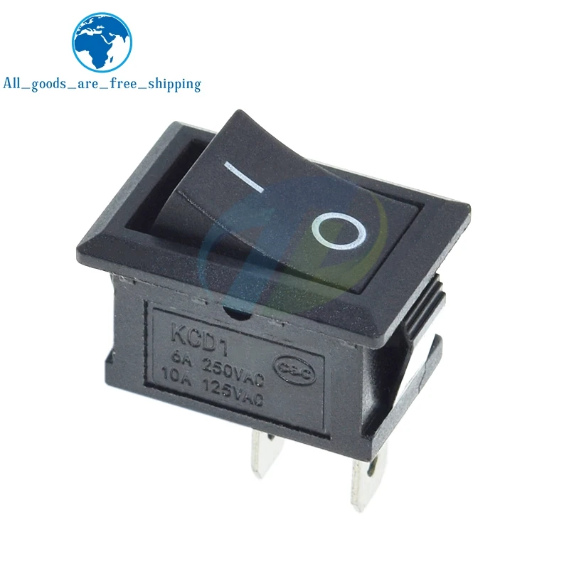 KCD11-101 3A6A 250V 6A10A 125V 10*15mm 21*15mm SPST 2PIN ONOFF G130 Кулисный переключатель для лодки Приборная панель автомобиля Грузовик Переключатель KCD1 (art.: 3920d25f60891) - 3920d25f60891