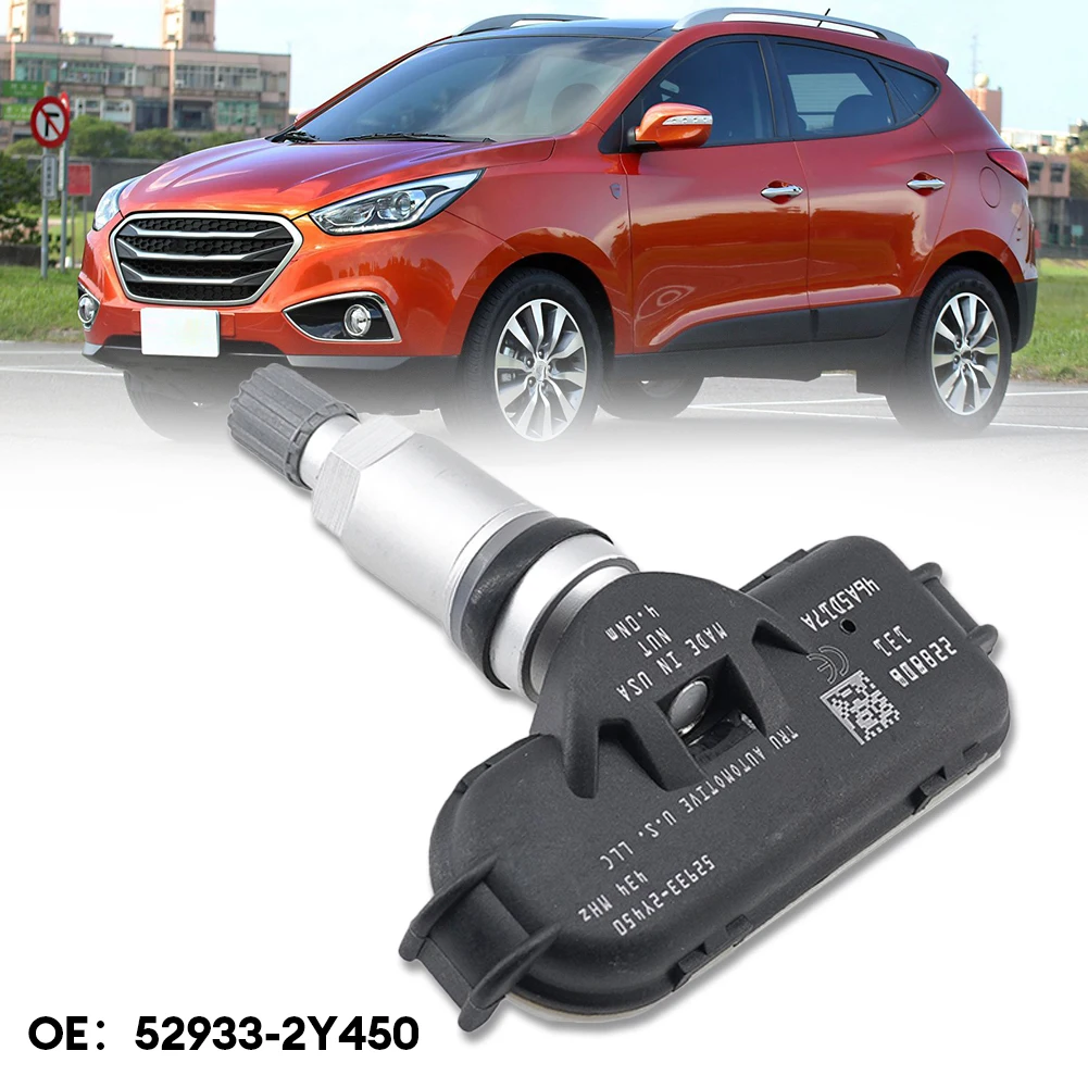 1 черный датчик давления в шинах TPMS 52933-2Y450 для Hyundai Ix35 для KIA датчик давления в шинах для автомобилей новый датчик давления в шинах ABS