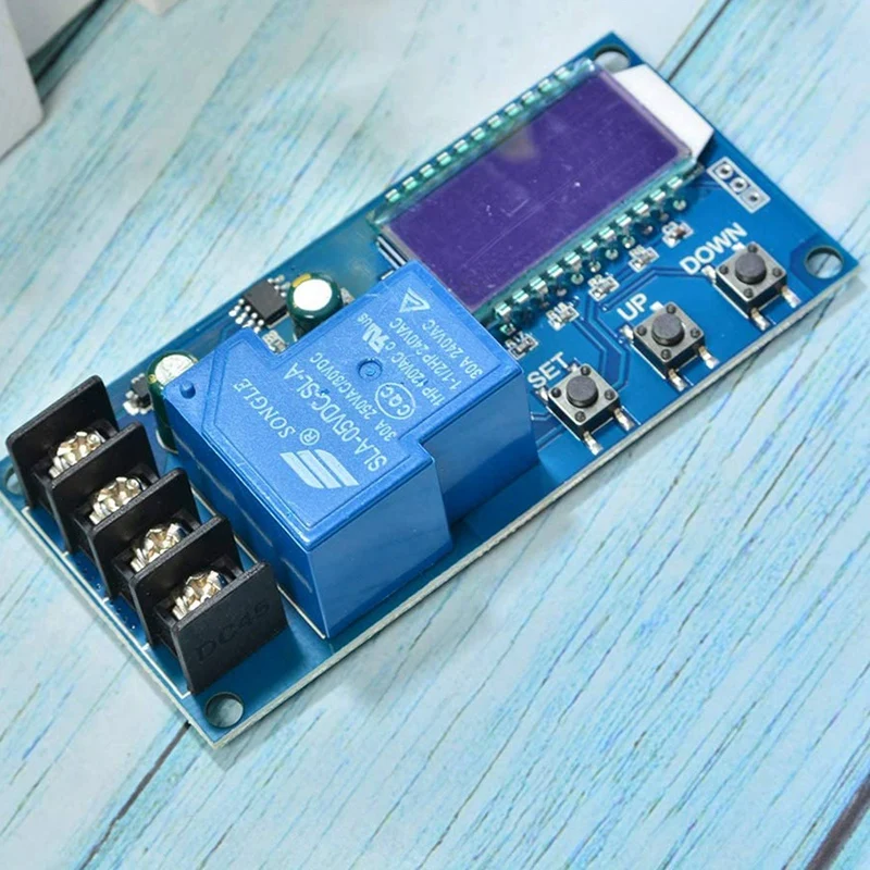 6-60V 30A Lead-Acid Solar Battery Charge Controller Protection Board Charger Time Switch 12V 24V 36V 48V