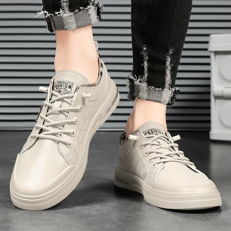 Кроссовки мужские на плоской подошве удобная повседневная Уличная обувь