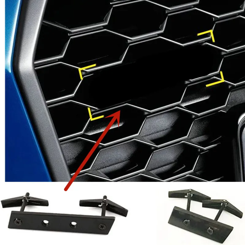 

Car Honeycomb Grille Emblem Bracket RS3 RS4 RS5 RS6 RS7 RS8 S3 S4 S5 S6 S7 S8 SQ3 SQ7 SQ8 RSQ3 RSQ5 RSQ7 TTS TTRS Accessories