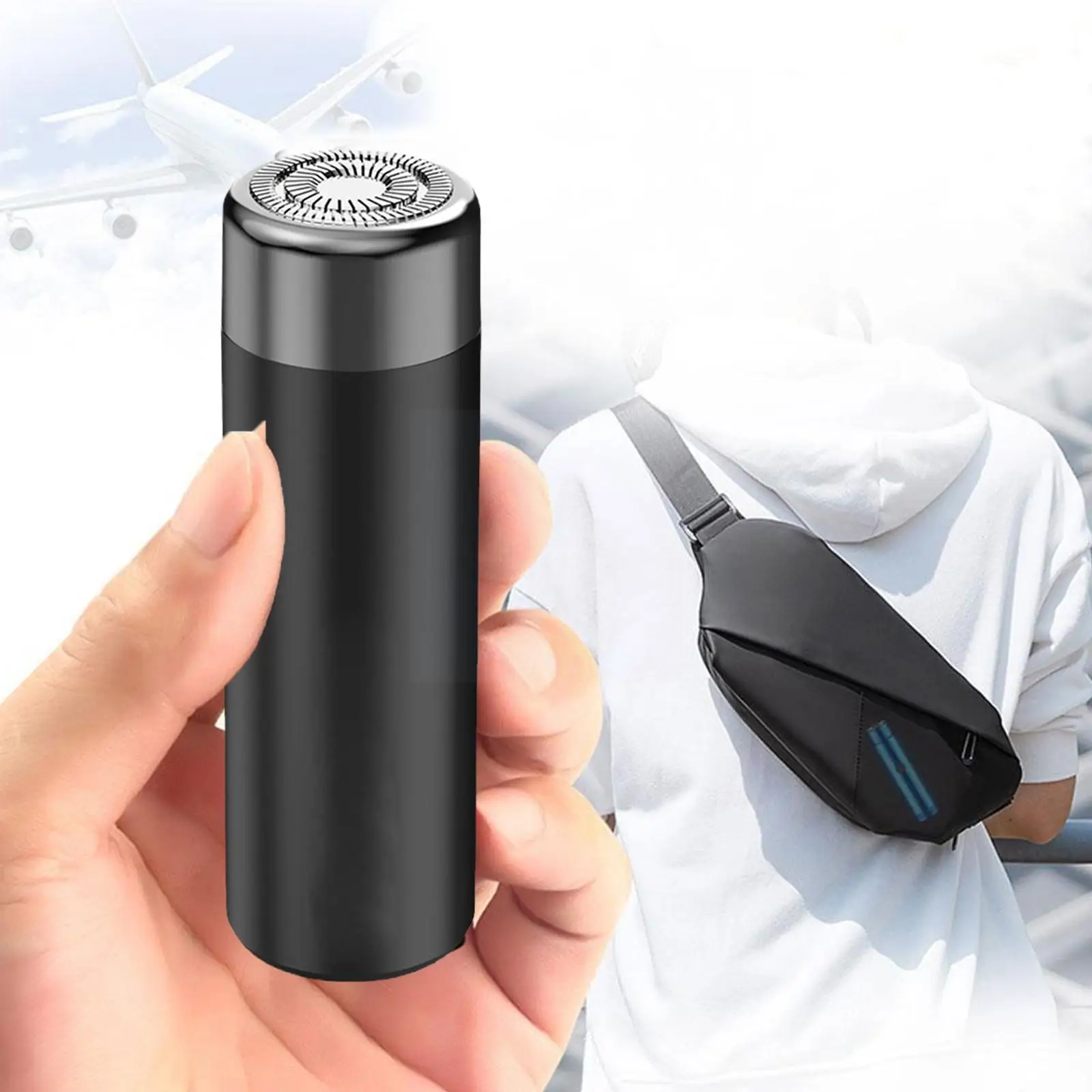 

Мини-Бритва мужская портативная с зарядкой от Usb Sha J1c4