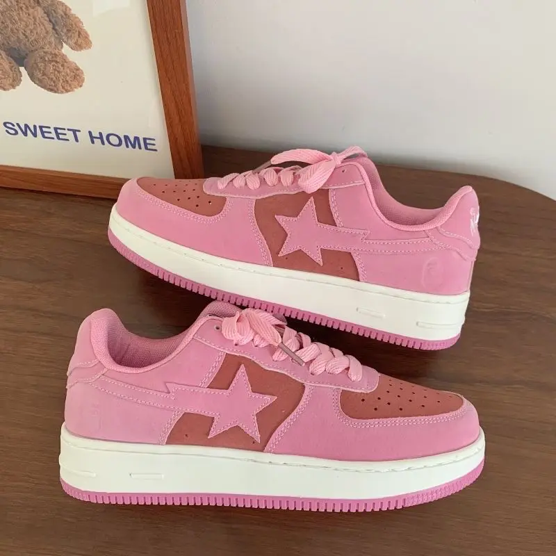 

2023 Spring Leisure Breathable Shoes Thick Soled Sports Skateboard Women Shoes Canvas Shoes