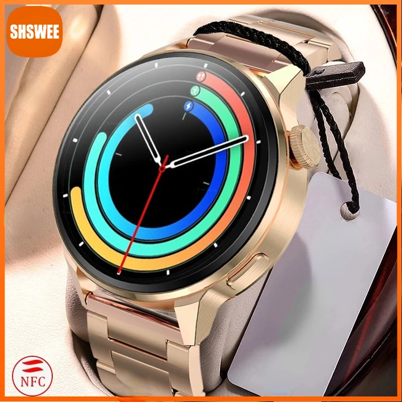 

For Xiaomi Huawei Smart Watch Men NFC Custom Dial Call Sports GPS Track Watch Ladies Heart Rate ECG Smartwatch Women