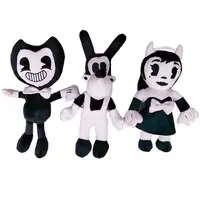 3pcs/Multiple New Cartoon Plush Toys Bandy Game Characters Soft Stuffed Animal Boris Horror Kids Halloween Gifts Birthday Gifts