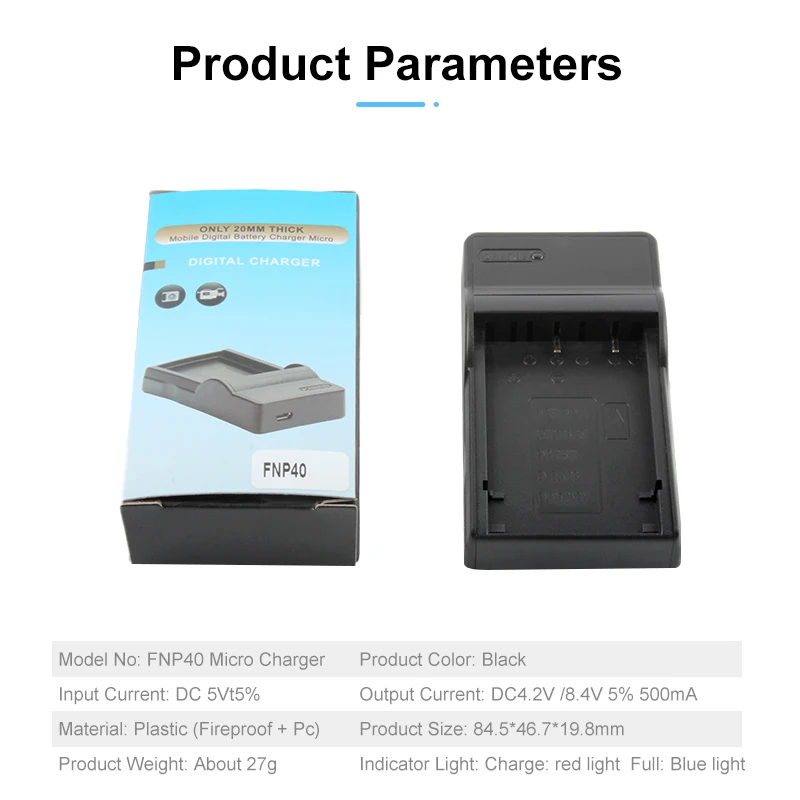 FNP40 NP-40 USB-зарядное устройство для камеры Fujifilm FinePix F402 F403 F420 F455 F460 F470 F480 FNP-40 с