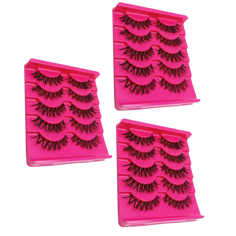 

Eyelashes False Natural Fluffy Eyelash Lash Setbulkbeginners Artificial Fake Makeup