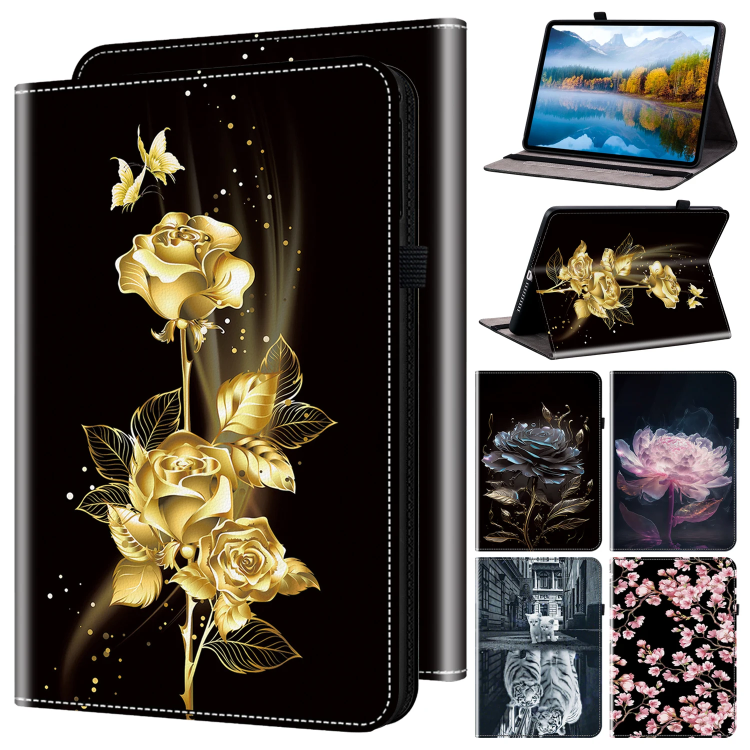 Чехол для планшета Lenovo P11 Pro Gen 2 11 5 P12 12 7 Y700 M7 M8 M9 M10 Plus 3rd 10 6 K10 5G M11 2024