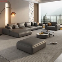 private custom technology cloth sofa modern living room l shaped corner imperial concubine sofa