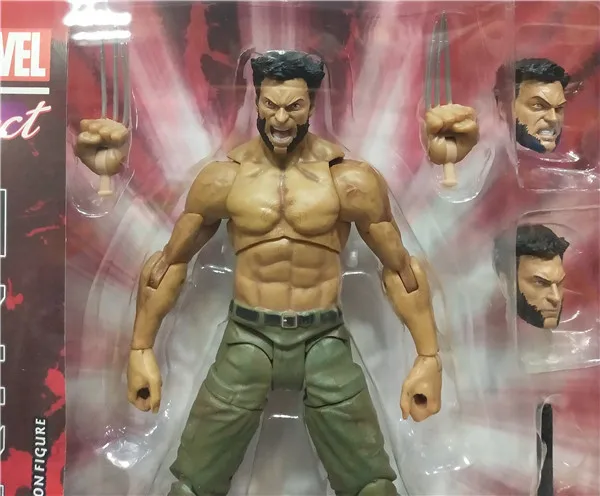 

Росомаха MARVEL X-Men, Логан, подвижная экшн-фигурка из ПВХ, игрушки, куклы, подарки для детей, 18 см