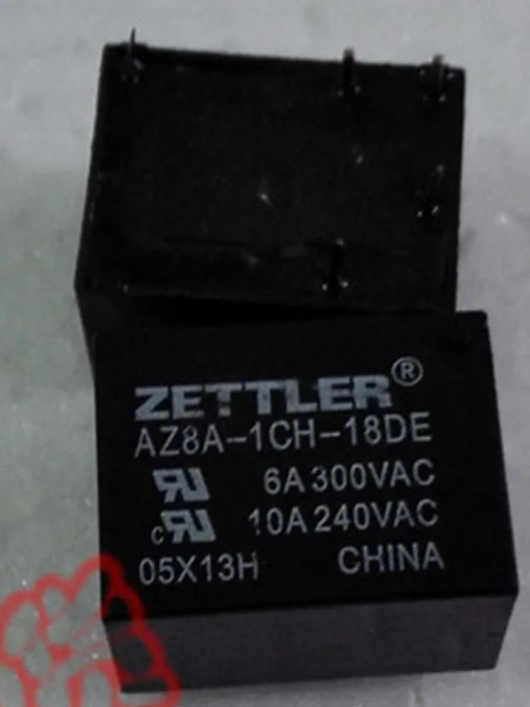 

5 PCS 18V Relay AZ8A-1CH-18DE 18VDC 5Pins