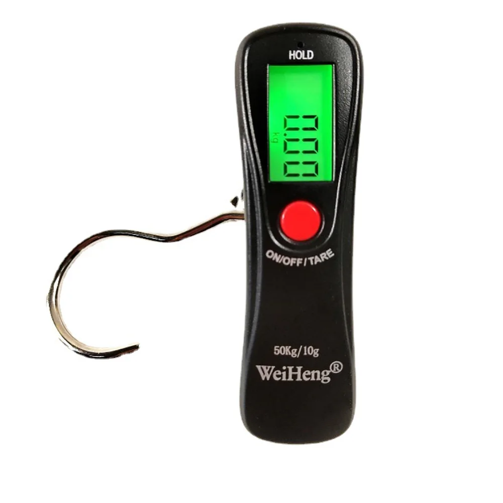 

Портативные электронные весы для багажа, 50 кг, 10 г