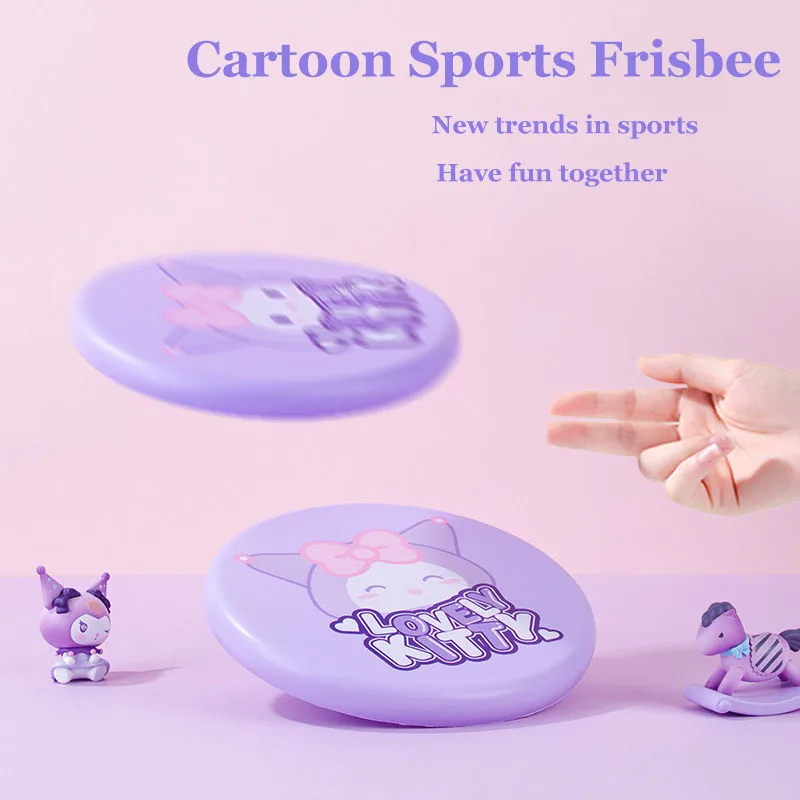 

Мультяшный фризби для детей и родителей, игры для безопасности на открытом воздухе