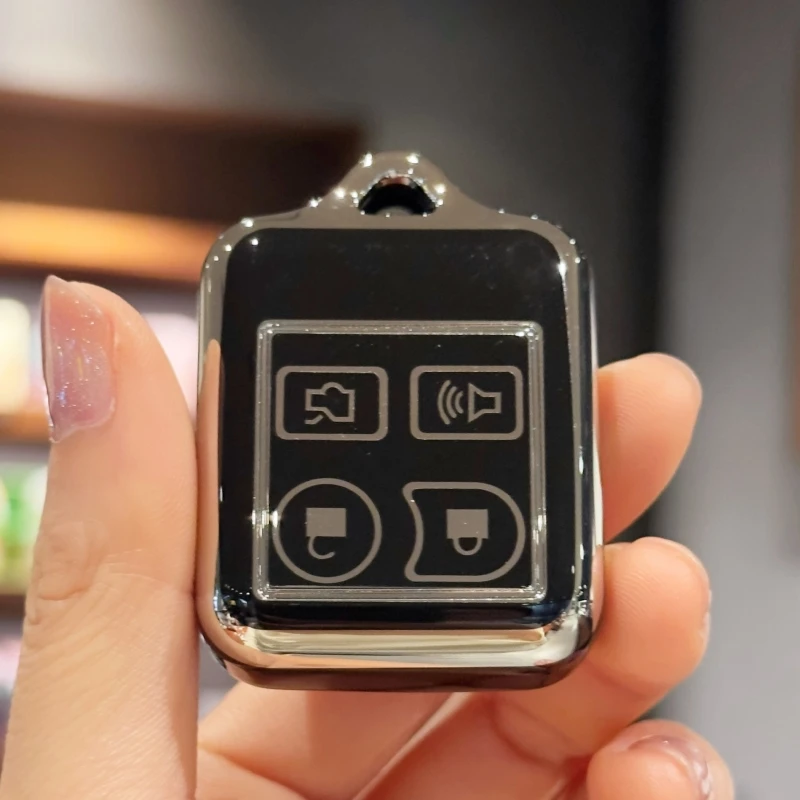 Чехол-брелок для ключей Ford Mustang Focus Explorer Edge Taurus брелок-брелок Lincoln Mercury с 4 кнопками