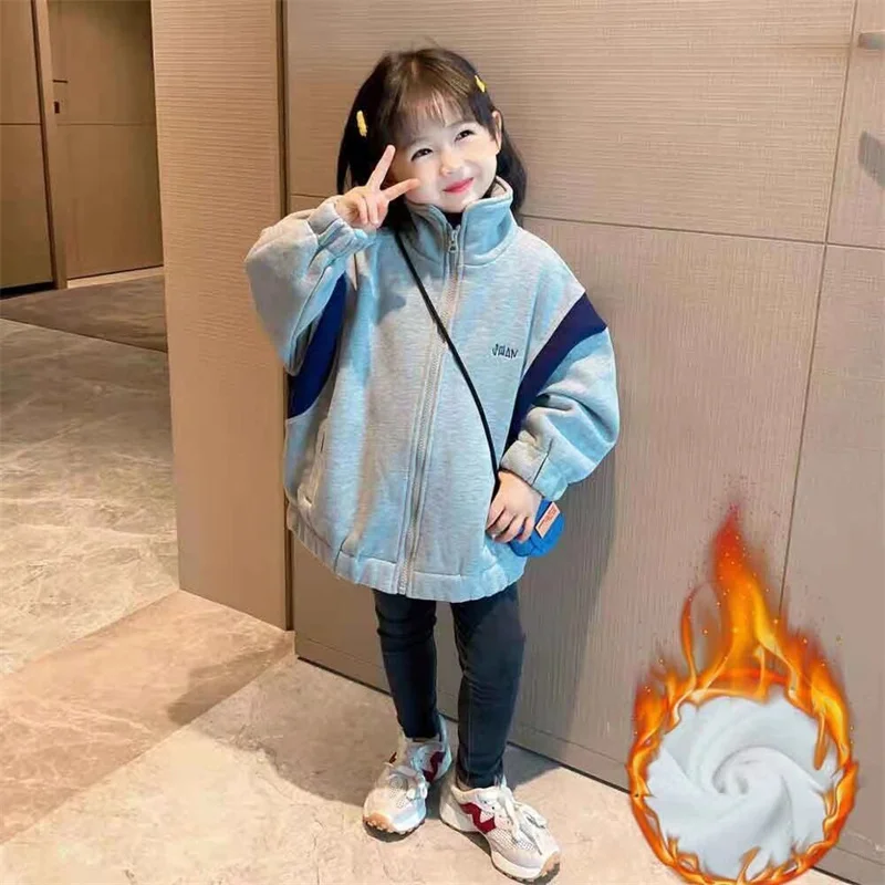 

Куртка в стиле пэчворк для маленьких мальчиков и девочек, модное пальто для маленьких мальчиков, детская осенне-зимняя детская одежда, цвет ...