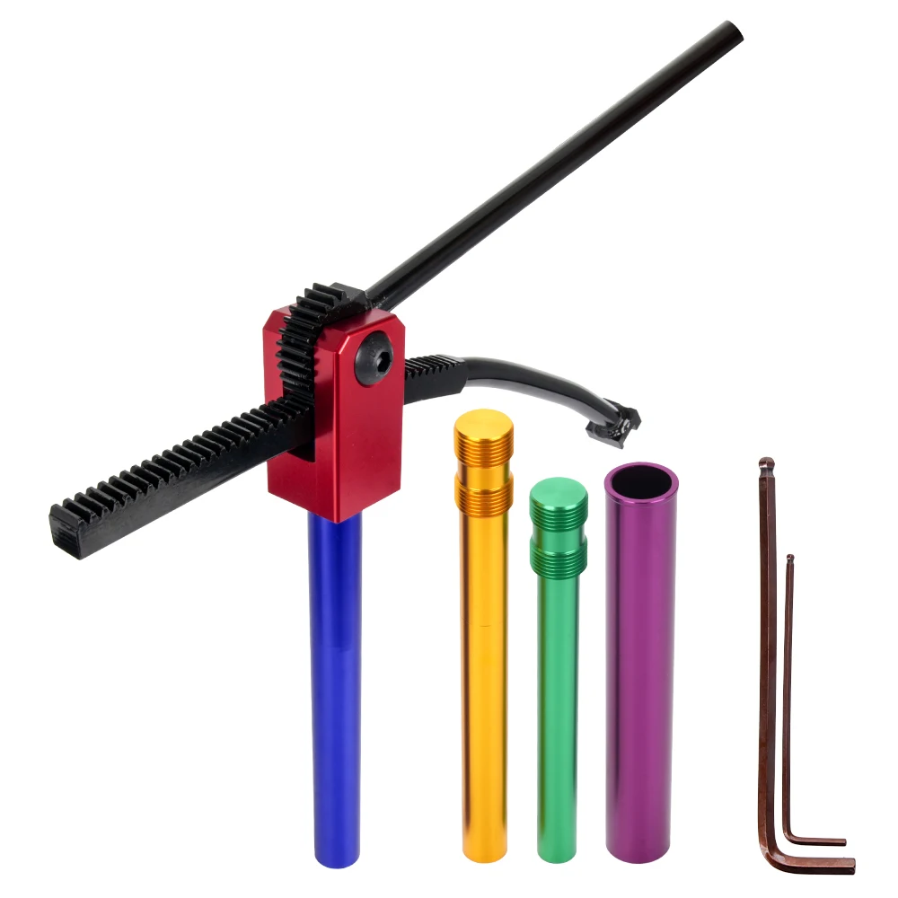 Набор инструментов для замены шин Dirt Bike для колес от 16 до 21 дюймов, для осей от 15 до 25 мм для мотокросса Компактный шиномонтажный станок для грязевого велосипеда