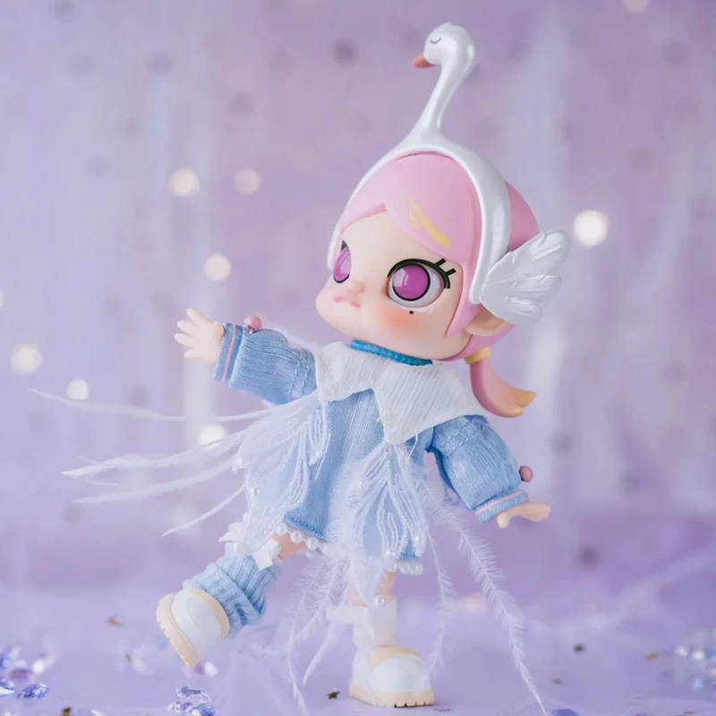 Аутентичный MOLLY Metamorphose Swan может перемещать куклу трендовая модная игрушка