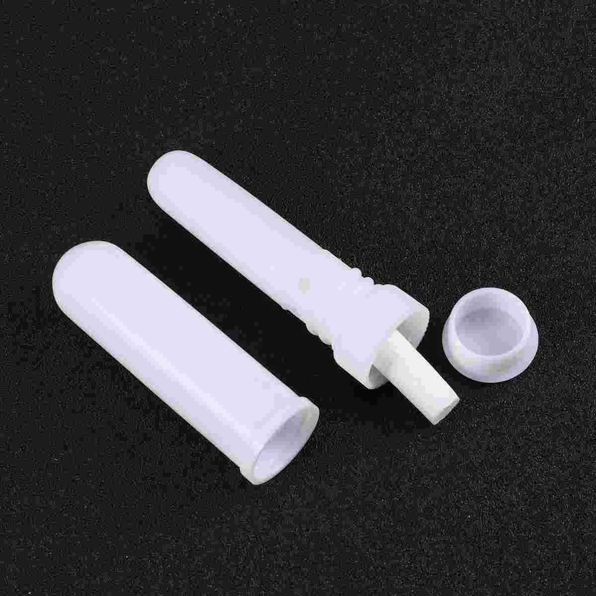 

Inhaler Nasal Tube Oil Essential Tubes Diffuser Replacement Empty Bottles Wicks Cotton Wick Aroma Stick Blank Aromatherapy