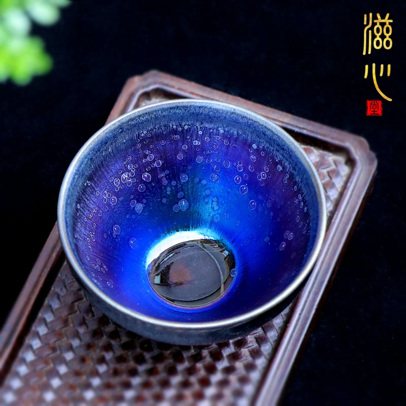 

Zixintang Jian Zhan чайная чашка Wu Jiwang ручная работа знаменитая чайная чашка чайный набор кунг-фу чайный набор чашка Temmoku чашка Master