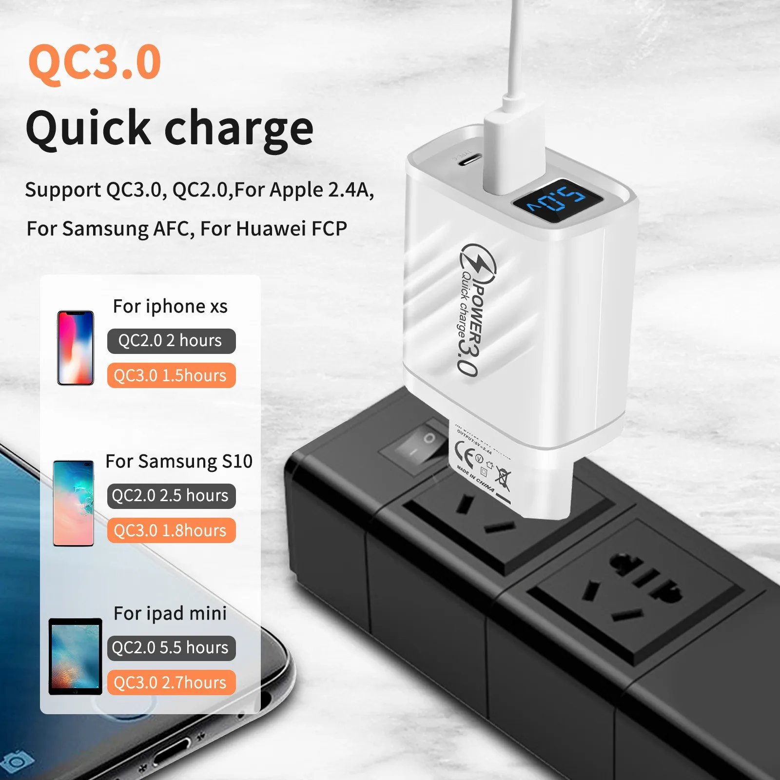 

Зарядные устройства PD USB QC 3,0 для iPhone 14 Oneplus Samsung Xiaomi, адаптер для быстрой зарядки, настенное зарядное устройство типа C, зарядное устройство для телефона