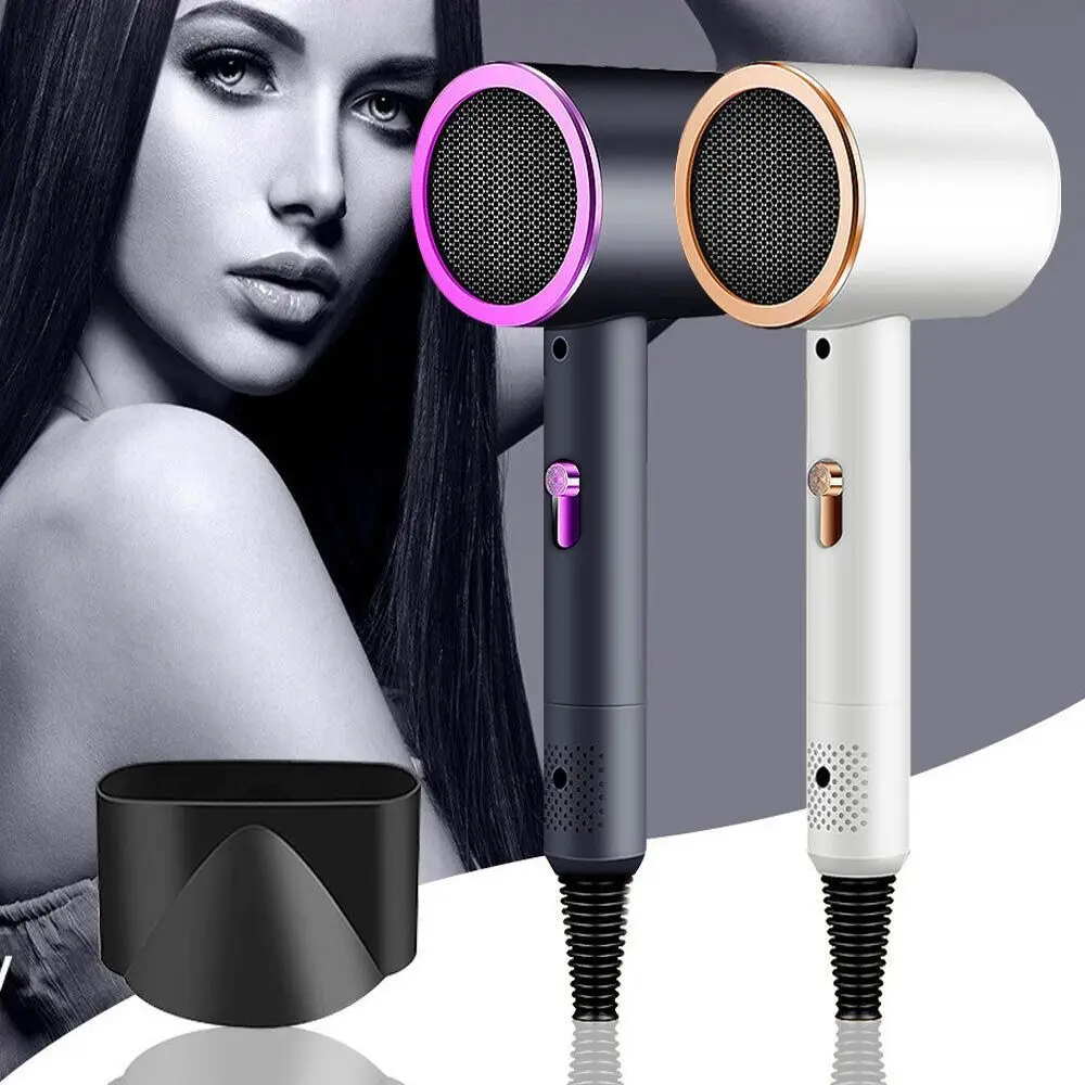 

Hair Care Major Blower Mute Blue Photonegative Ion 2000W Hair Dryer Nozzle Diffuser Salon Hammer Hair Dryer