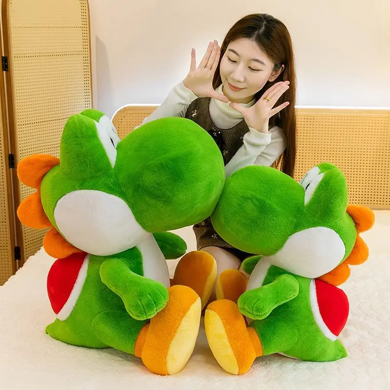 Плюшевая игрушка SuperMario Yoshi 2026, 30-70 см, черепаха Йоши, плюшевая кукла по мотивам мультфильмов и игр, подарок на день рождения (art.: 3920da0cc75cf) - 3920da0cc75cf
