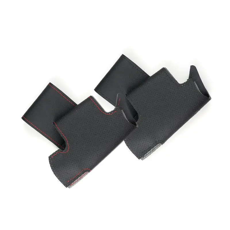 Ручные пледы Автомобильный Стайлинг Кожаный чехол на руль для Audi A3 S3 8Y A4 B9 S4 A5 8W6 S5