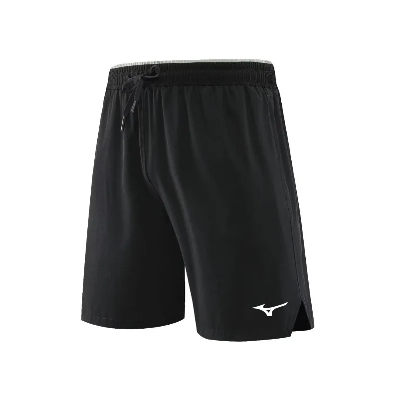 

Летние Новые мужские спортивные шорты для бадминтона, для тенниса, бега, шорты для фитнеса, быстросохнущие, дышащие, Ультра высокого качества