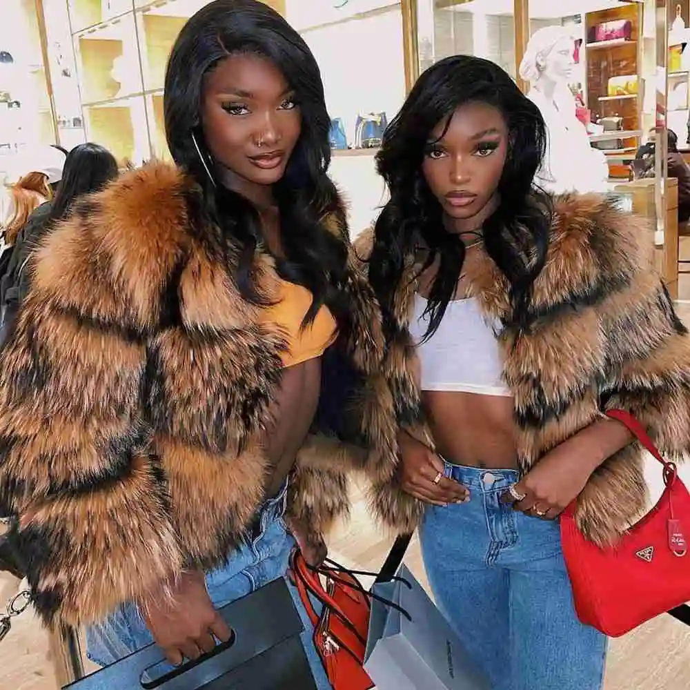 

Зимняя одежда 2022, модные пальто из искусственного меха, Женский Топ с длинным рукавом, серые и коричневые куртки из искусственного меха для женщин, оптовая продажа