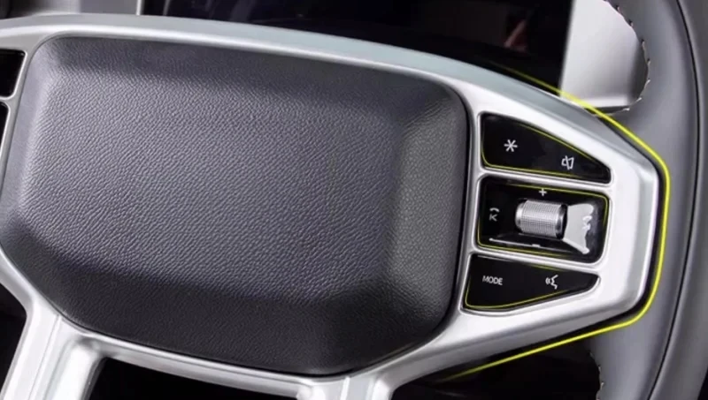 Декоративная рамка на руль автомобиля для CHERY JETOUR Traveler T2 2023 2024