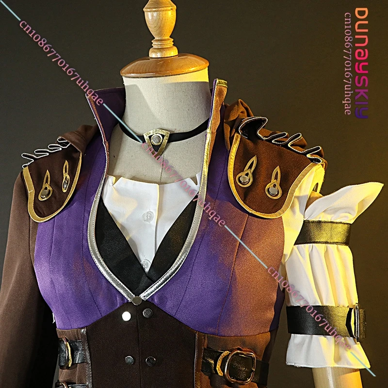 Костюм для косплея Кейтлин Шериф Пилтовера игра League of Legends наряды наряд