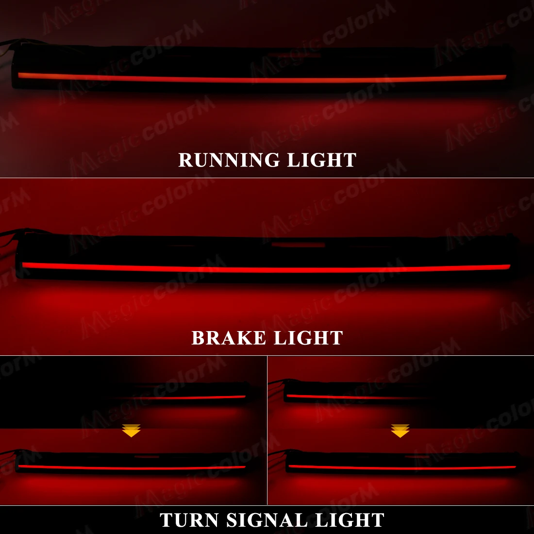 Светодиодный задний стоп-сигнал багажника для Toyota Yaris Vios Ativ 2022 2023 2024 динамический