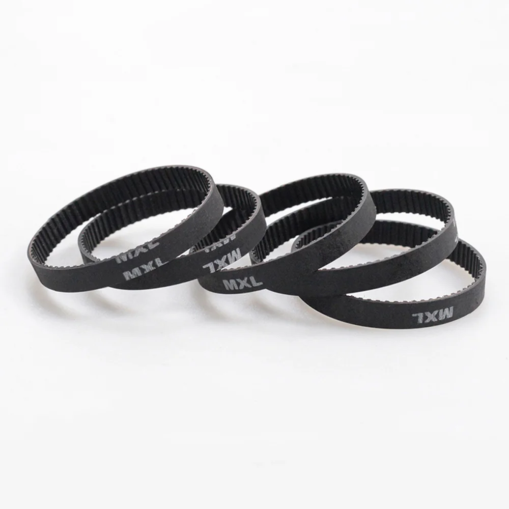 

Ремни ГРМ 137MXL-177MXL с шагом 2,032 мм, зубчатый шкив, Закрытая петля, резиновые ремни ГРМ, ширина 6 мм, 10 мм, синхронный ремень