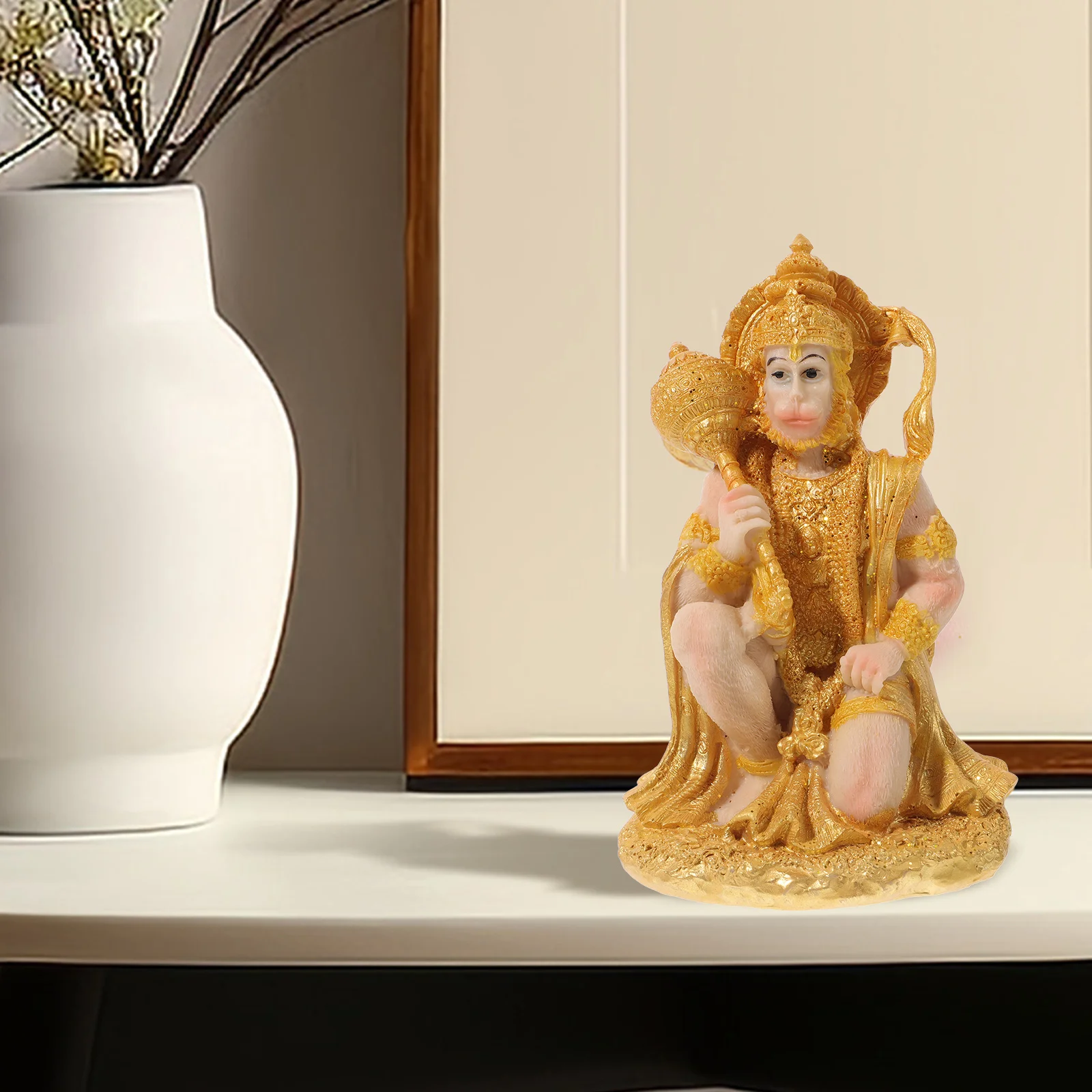 Статуя Бога украшение для рабочего стола смола настольная скульптура Будды