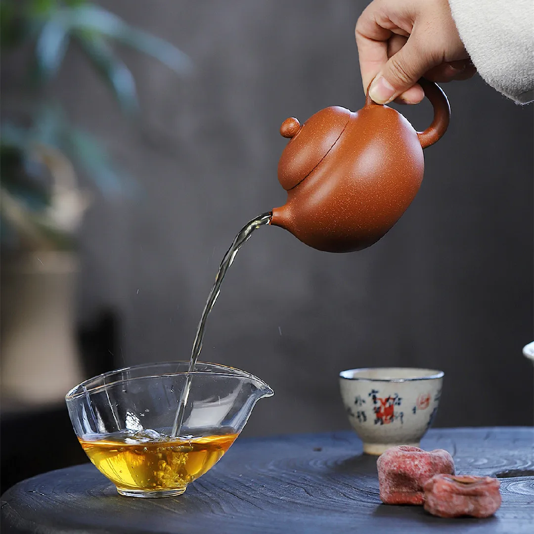 Высокое качество Исин Цзыша чайник руда красный наслеживание наклон грязь