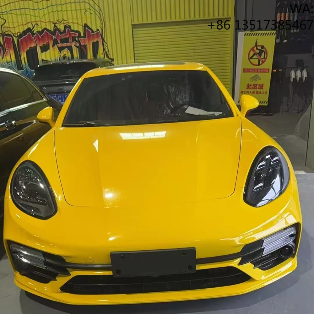Фото Комплект для модернизации переднего бампера PP, подходит для Porsche Panamera 970.2 2014-2016, обновление до 971.2 Turbo S. №3