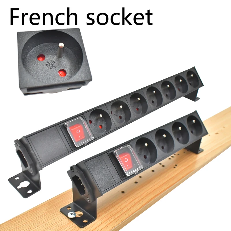 Сетевой фильтр PDU настольная беспроводная розетка с двумя портами C14 1-10AC