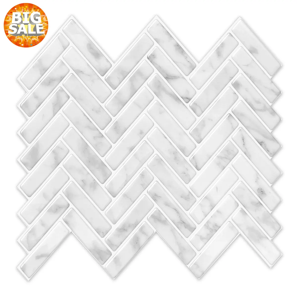 

Peel and Stick Wallpaper Solid Color Bathroom Waterproof Stickers Kitchen Tile Stickers Thick Wear-resistant Home Decoration