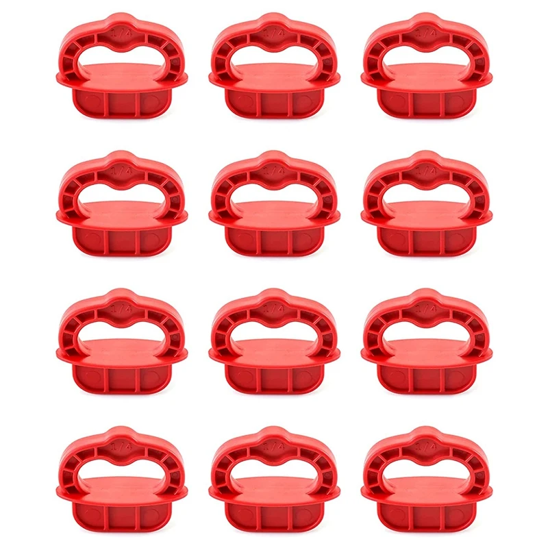 Палубный джиг 12 шт. 1/4 дюйма разделительные кольца для пластины обработанные под