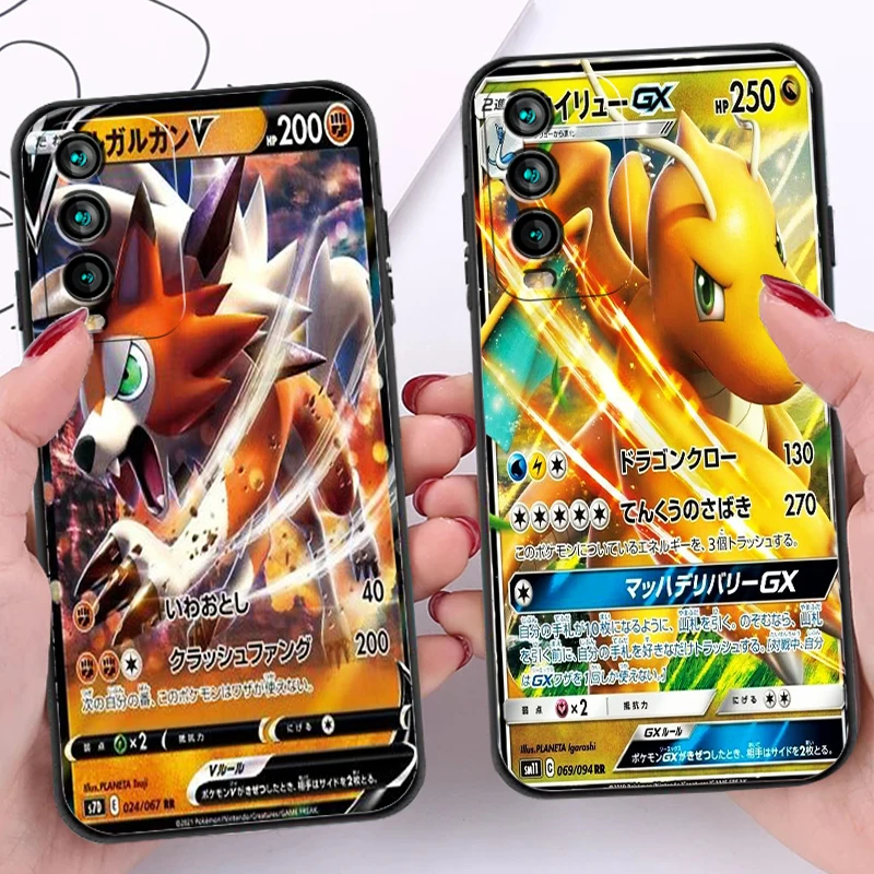 

Pokémon Flash Card Phone Cases For Xiaomi Redmi POCO X3 GT X3 Pro M3 POCO M3 Pro X3 NFC X3 Mi 11 Mi 11 Lite Carcasa Soft TPU