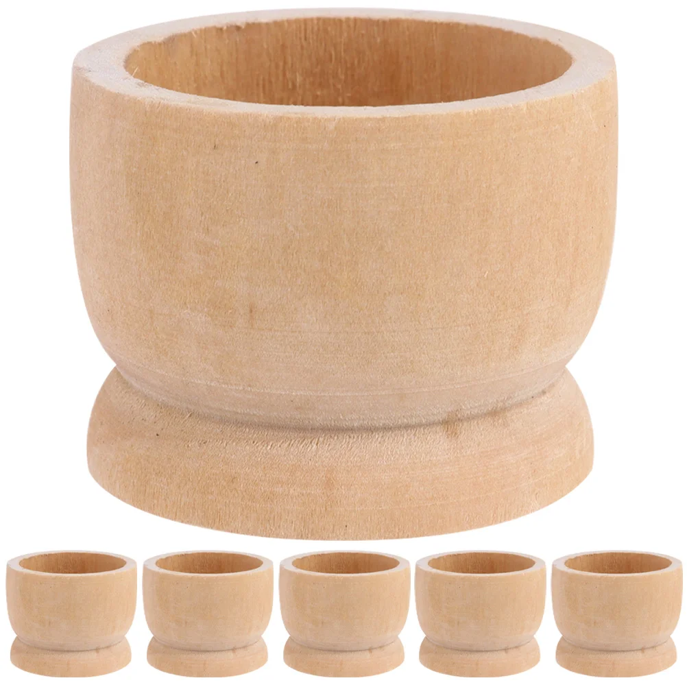 

Egg Easter Diy Eggs Holder Painting Stand Wooden Tray Painted Toy Cup Kids Base Holding Tool