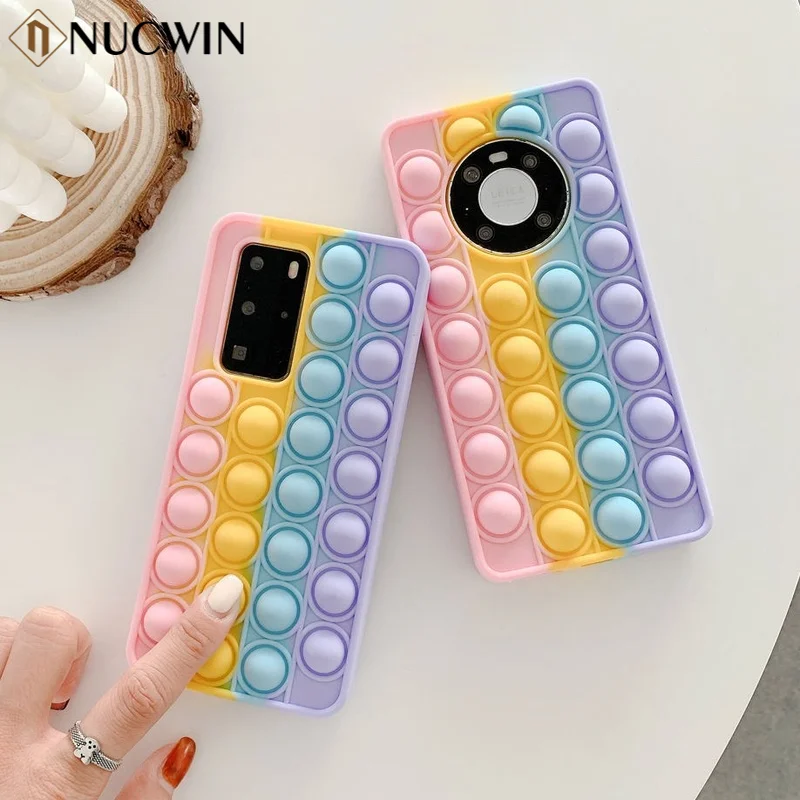 

Funny Relive Stress Case For Huawei P30 Lite P40 Pro Mate 30 40 Nova 5 5T 6 7 8 3i SE Honor 20 30 8X 9X Y9 Prime 2019 Soft Cover