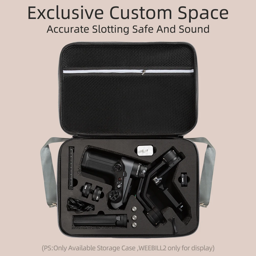 

Новинка 2022 г., сумка для хранения Zhiyun Microbi Weebill2, ручной карданный стабилизатор, Портативная сумка через плечо