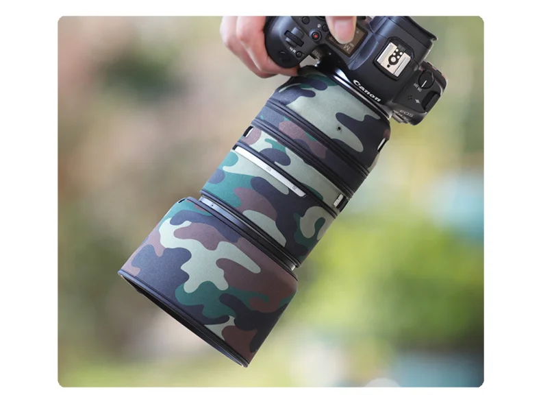 Для Canon RF 70-200 мм F2.8 L IS USM водонепроницаемый объектив камуфляжное покрытие защита