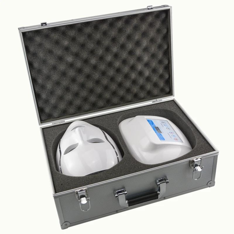 

Home Use 3 Color Photon LED Infrared Facial Neck Mask Skin Microcurrent microcurrent face lift Anti-Aging Beauty Therapy