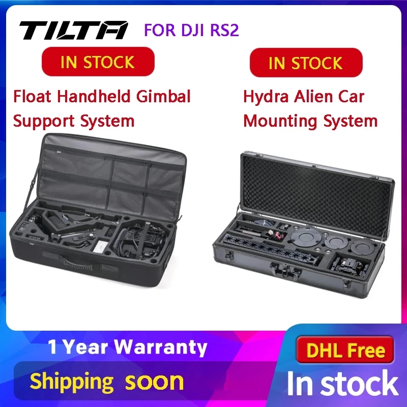 

TILTA GSS-T01HDA-T02 for RS 2/RSC 2 Shooting Kit Hydra Alien Car racket Mounting System Float Handheld Gimbal Support System